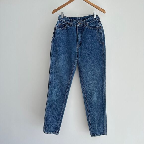 Vintage Lee Jeans Womens 26 Waist High Waist Mom Acid Wash - Picture 2 of 13